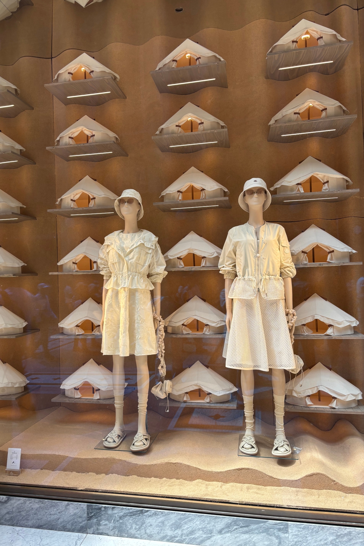 Moncler Storefront in Milan, Italy