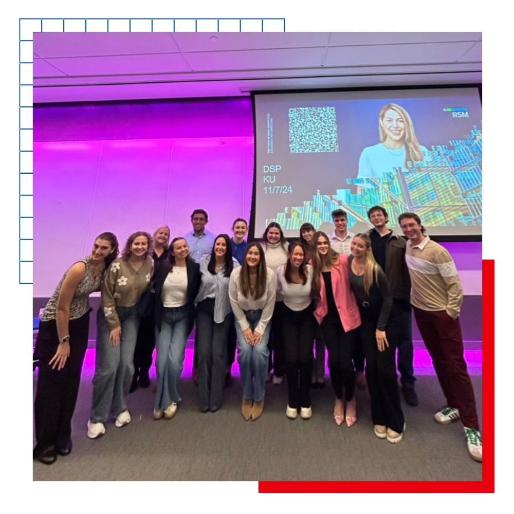 DSP chapter group from the University of Kansas