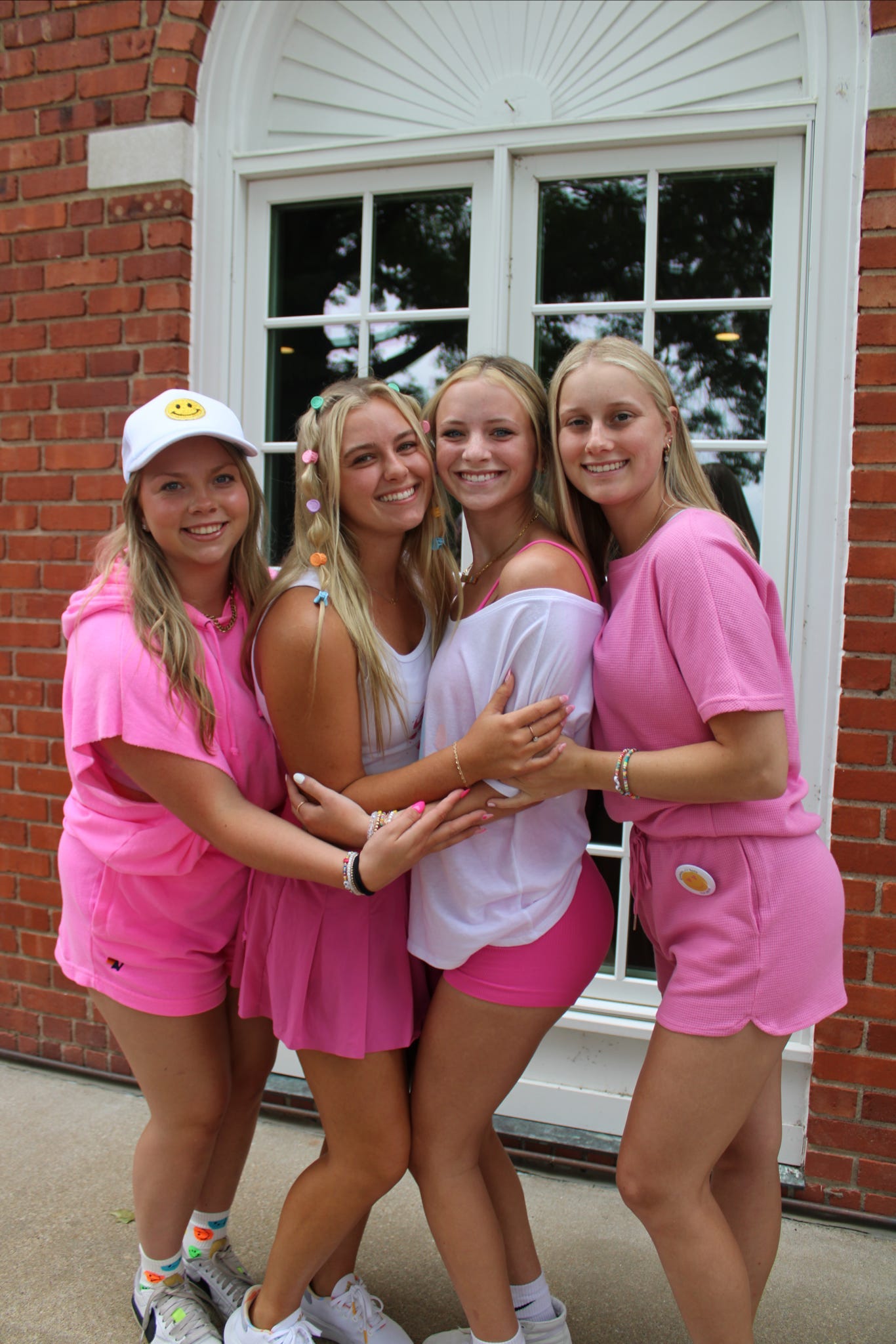University of Kansas students at a Gamma Phi Beta sorority event. 