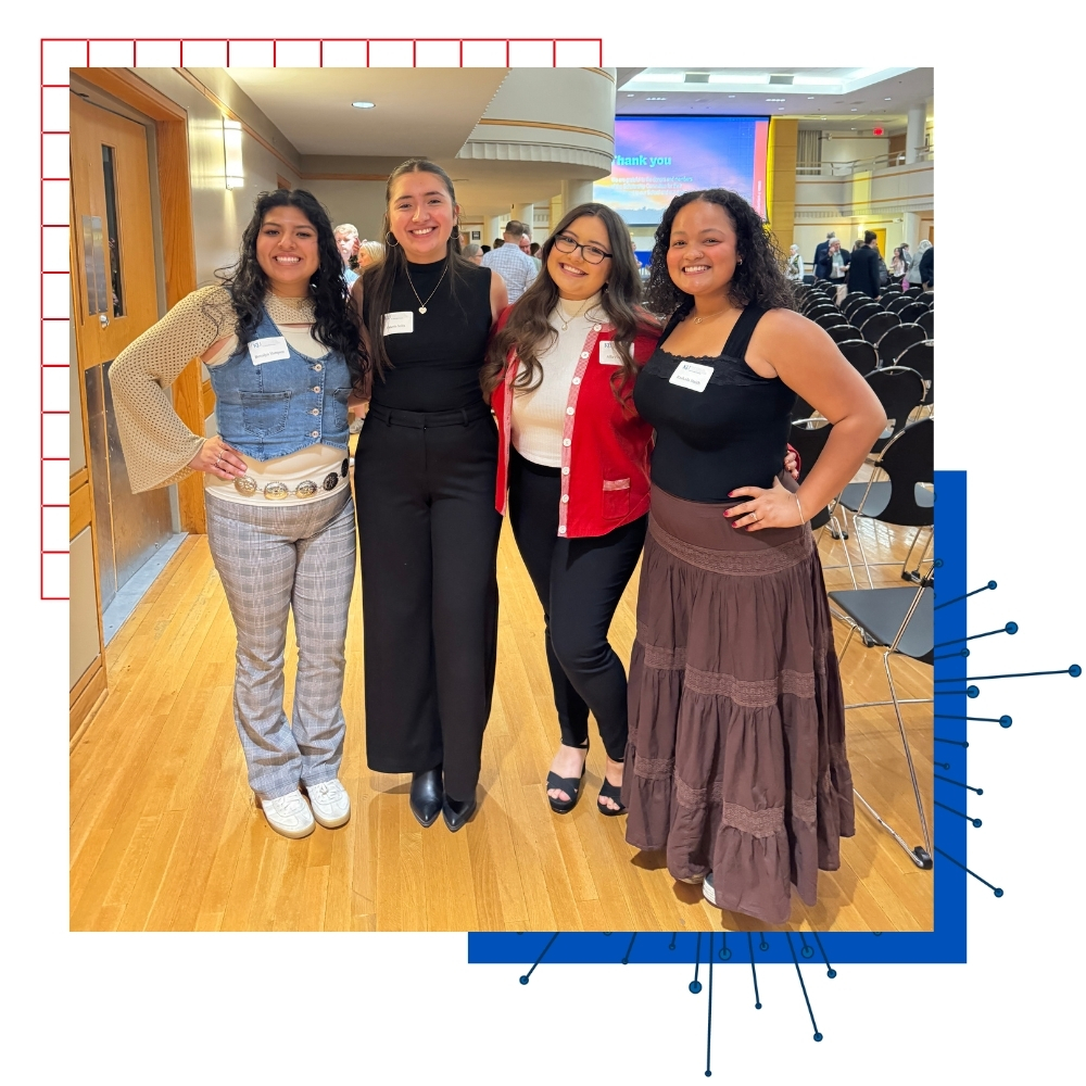 University of Kansas journalism students at the J-School scholarship ceremony.