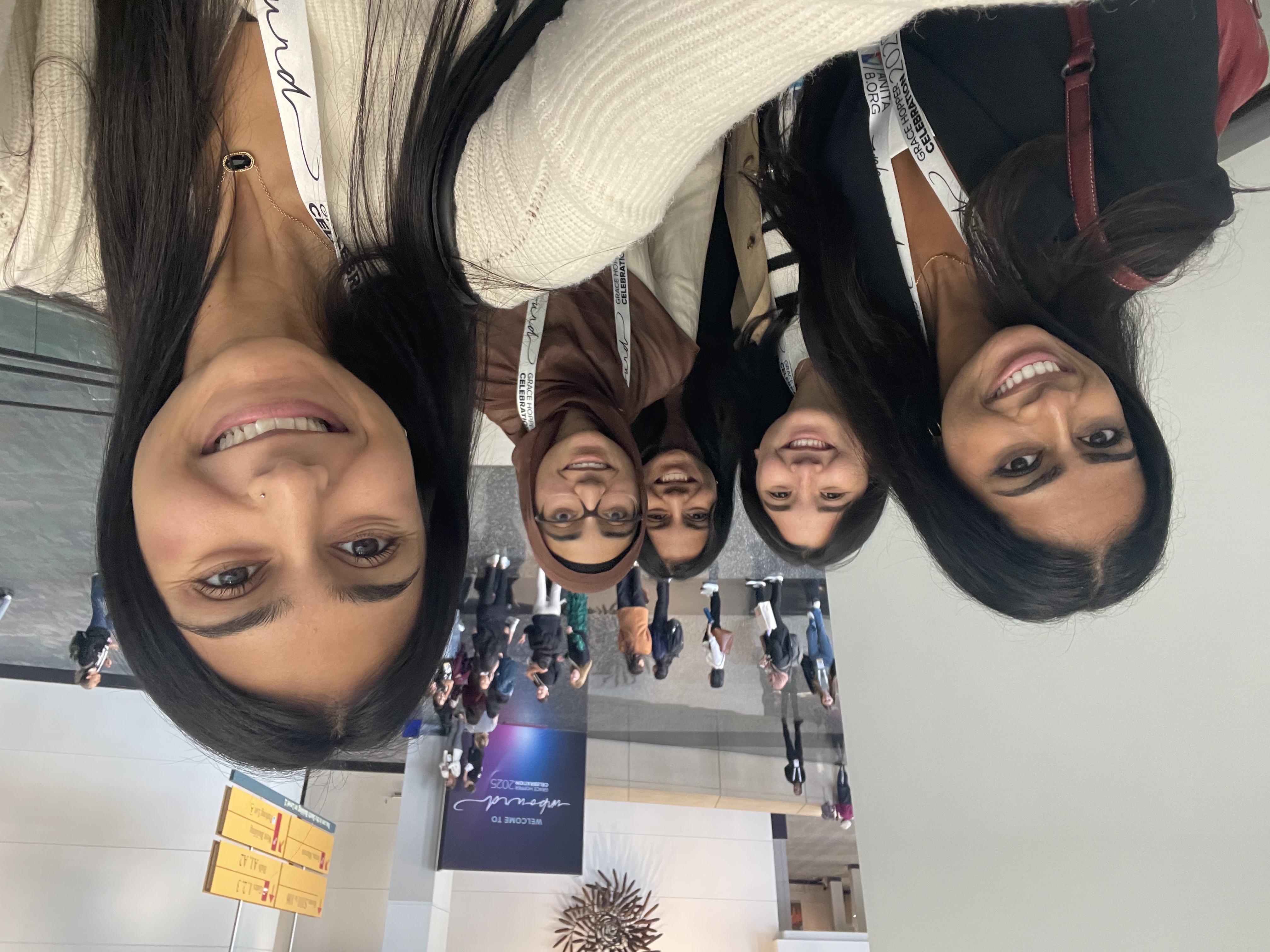 University of Kansas students gather at the Grace Hopper Celebration of Women in Computing conference.