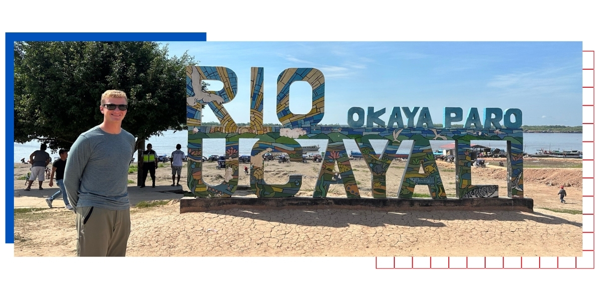 University of Kansas Geography Master's student Cap McKliney on a research trip to Latin America 