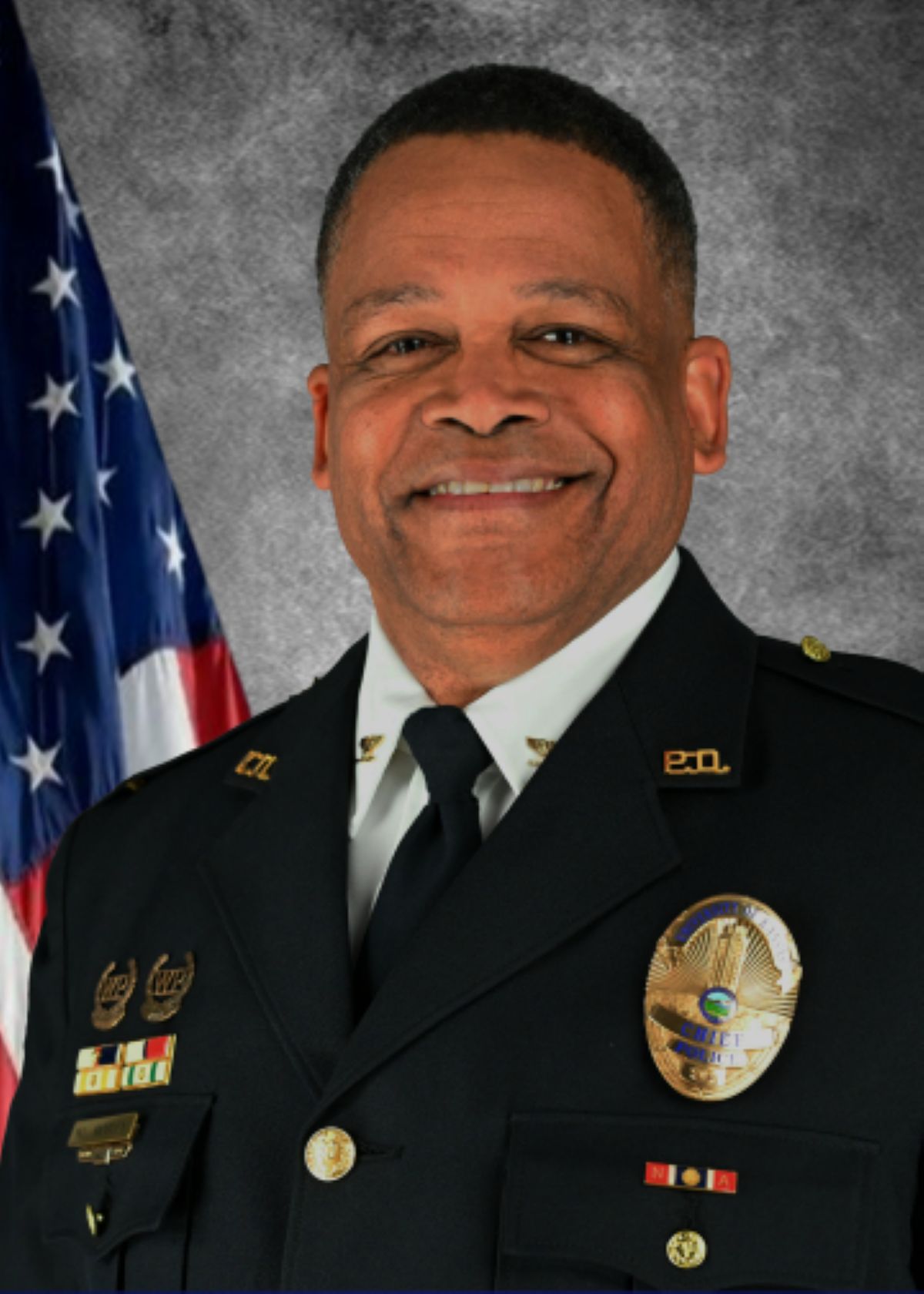 Nelson Mosley, The Chief of Police at the University of Kansas.