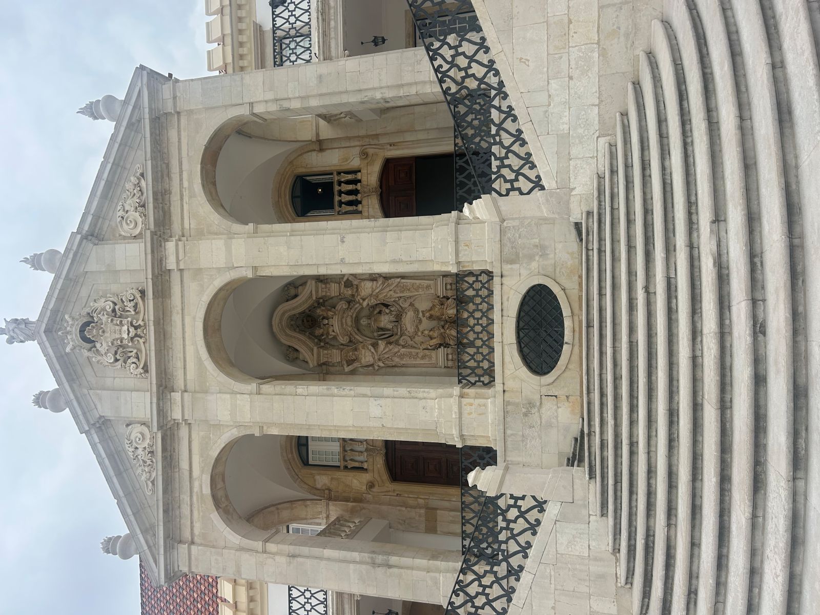 A photo of a college campus in Portugal as part of a nursing study abroad program that a KU nursing student participated in.