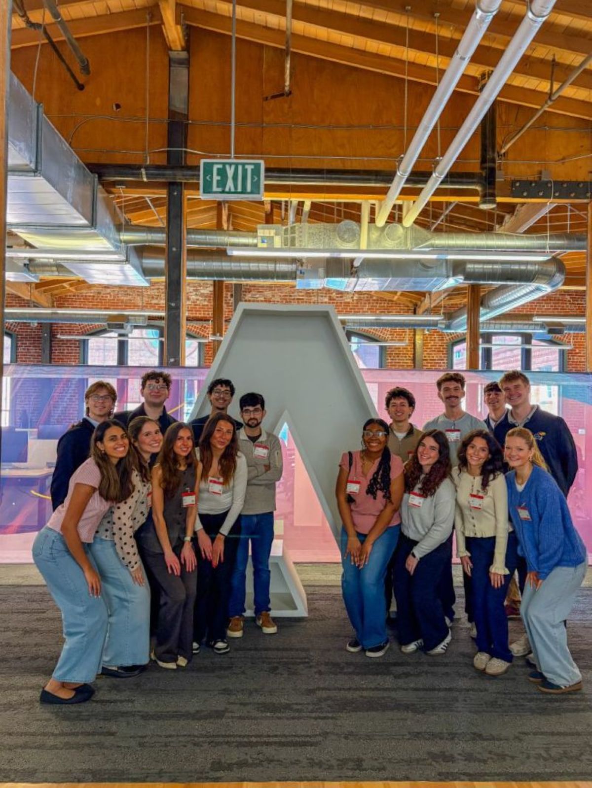 University of Kansas School of Business marketing students attend an Adobe event.