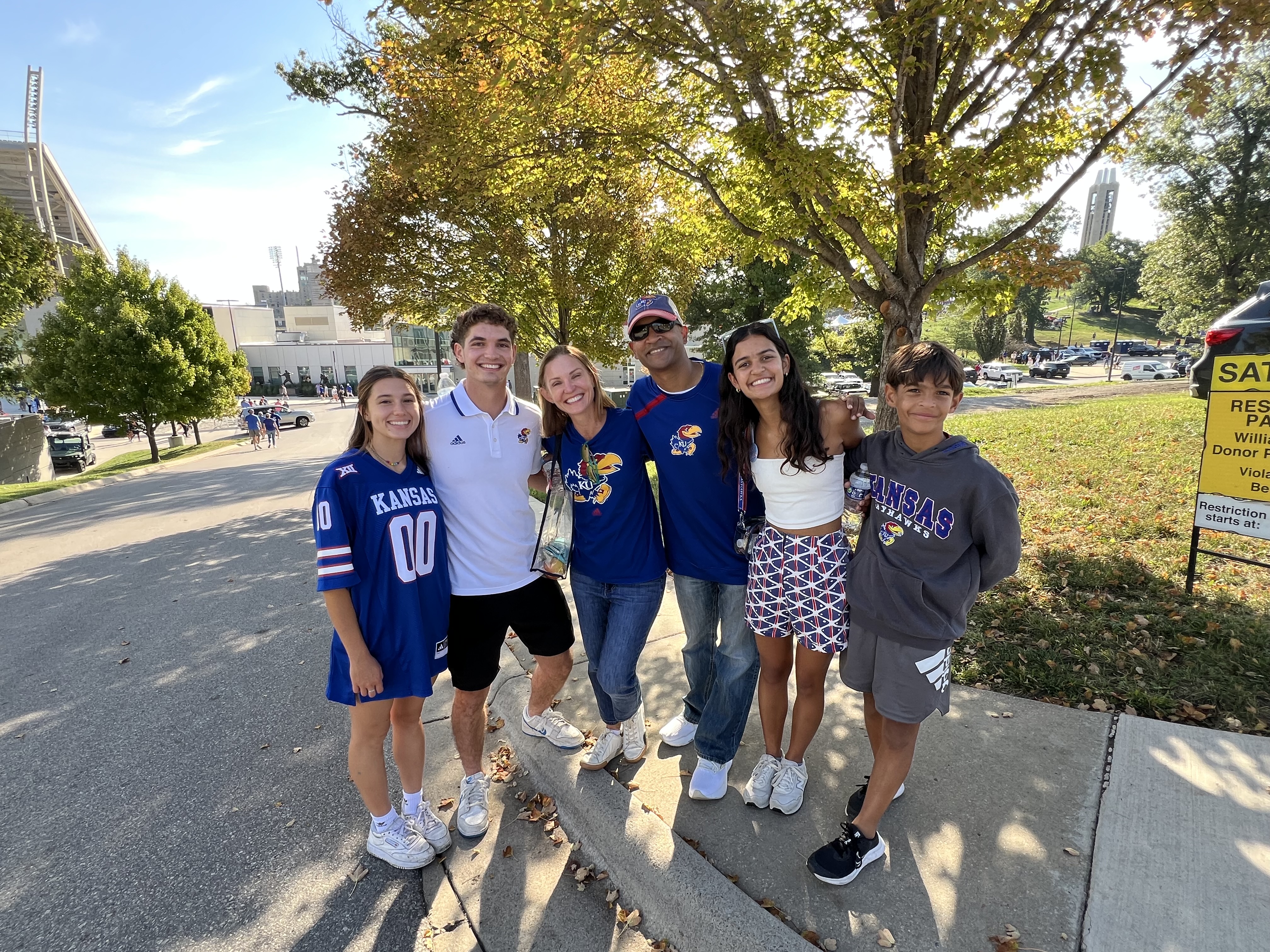 The family of KU parent Aroop Pal